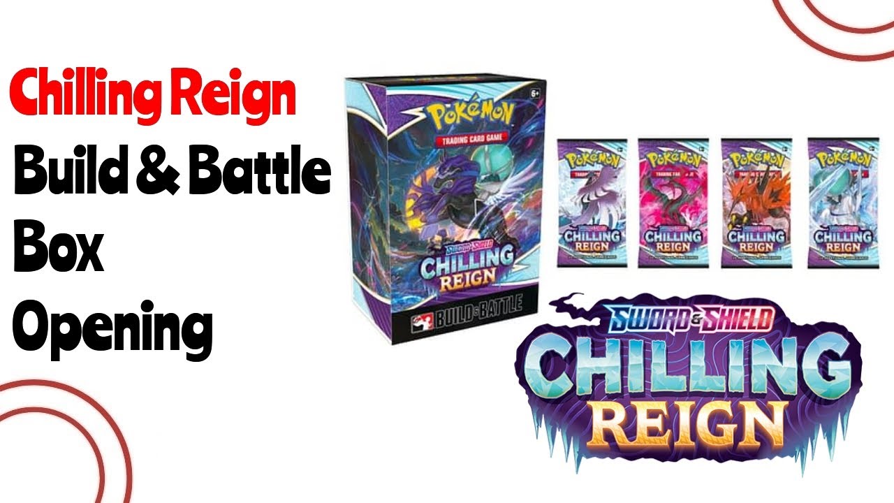 Video thumbnail for Pokemon TCG Chilling Reign Build and Battle Box Opening!