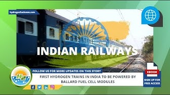 'Video thumbnail for First hydrogen trains in India to be powered by Ballard fuel cell modules'