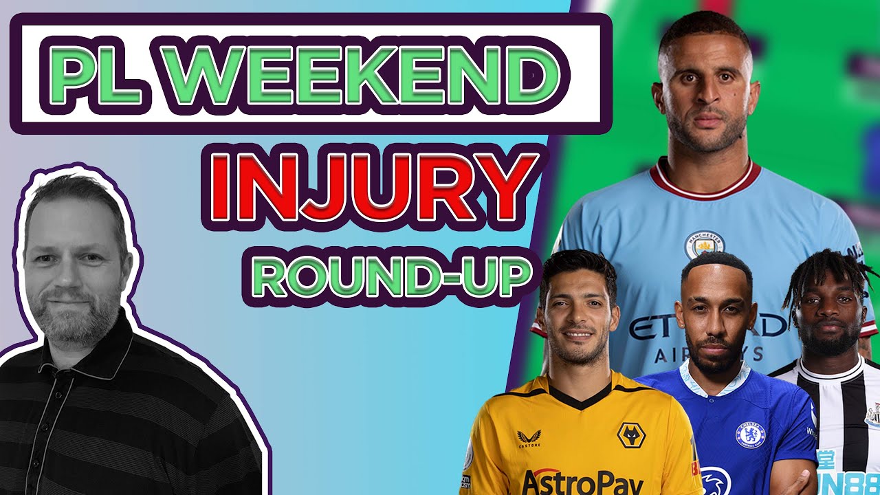 'Video thumbnail for FPL Injuries | FPL Gameweek 7: Weekend Injury Update (Kyle Walker & Aubameyang)| FPL 2022/23'