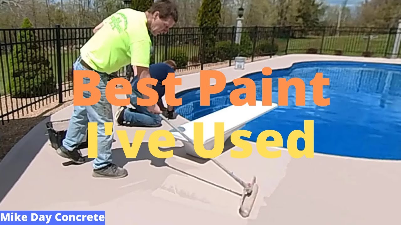 'Video thumbnail for How To Paint Concrete (Restore Your Concrete To Look Like NEW Again!)'