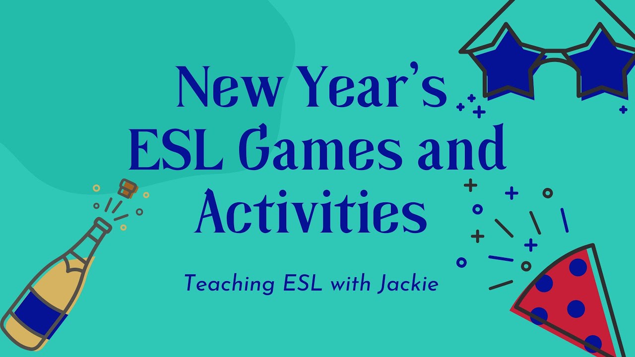 'Video thumbnail for New Year's ESL Games and Activities | New Year Resolution Lessons'
