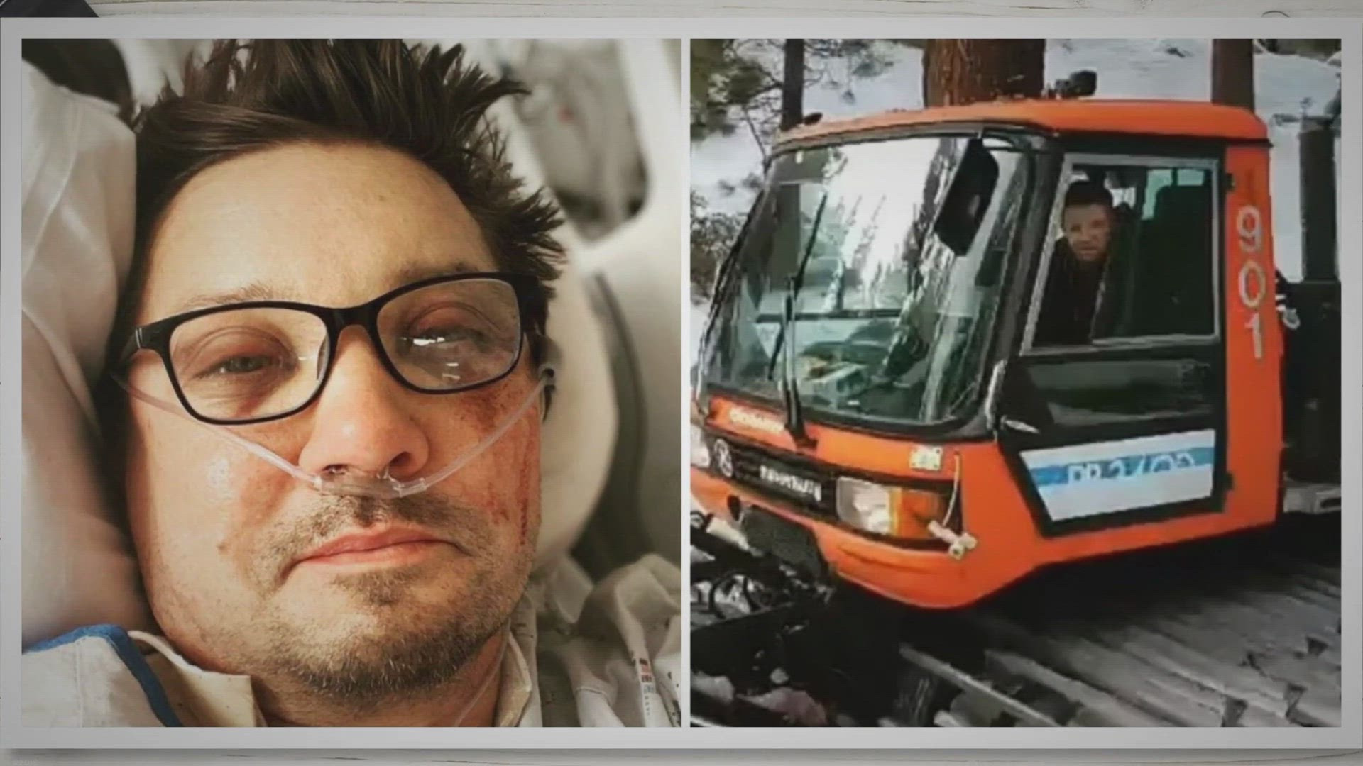 video of: Jeremy Renner’s Snow Plough Injuries ‘Worse Than Anyone Knows’