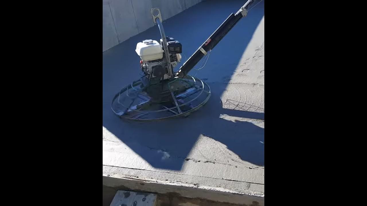 'Video thumbnail for When NOT To Start Finishing Concrete #Shorts'