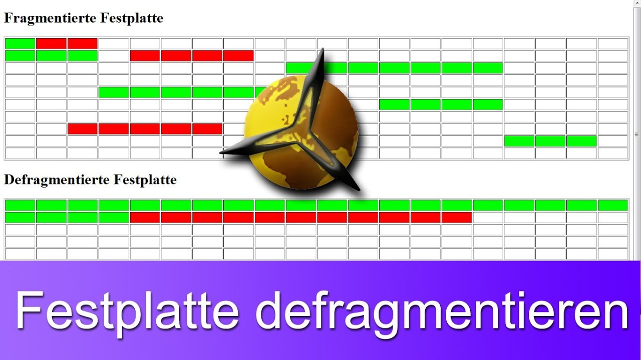 'Video thumbnail for Windows 7: Defragmentieren - Festplatte schneller machen'