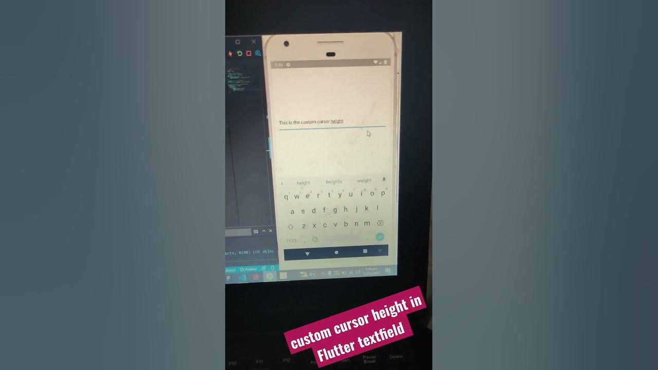 'Video thumbnail for Flutter Textfield Custom Cursor Height #flutterapp #flutterappdevelopment #flutterdeveloper'