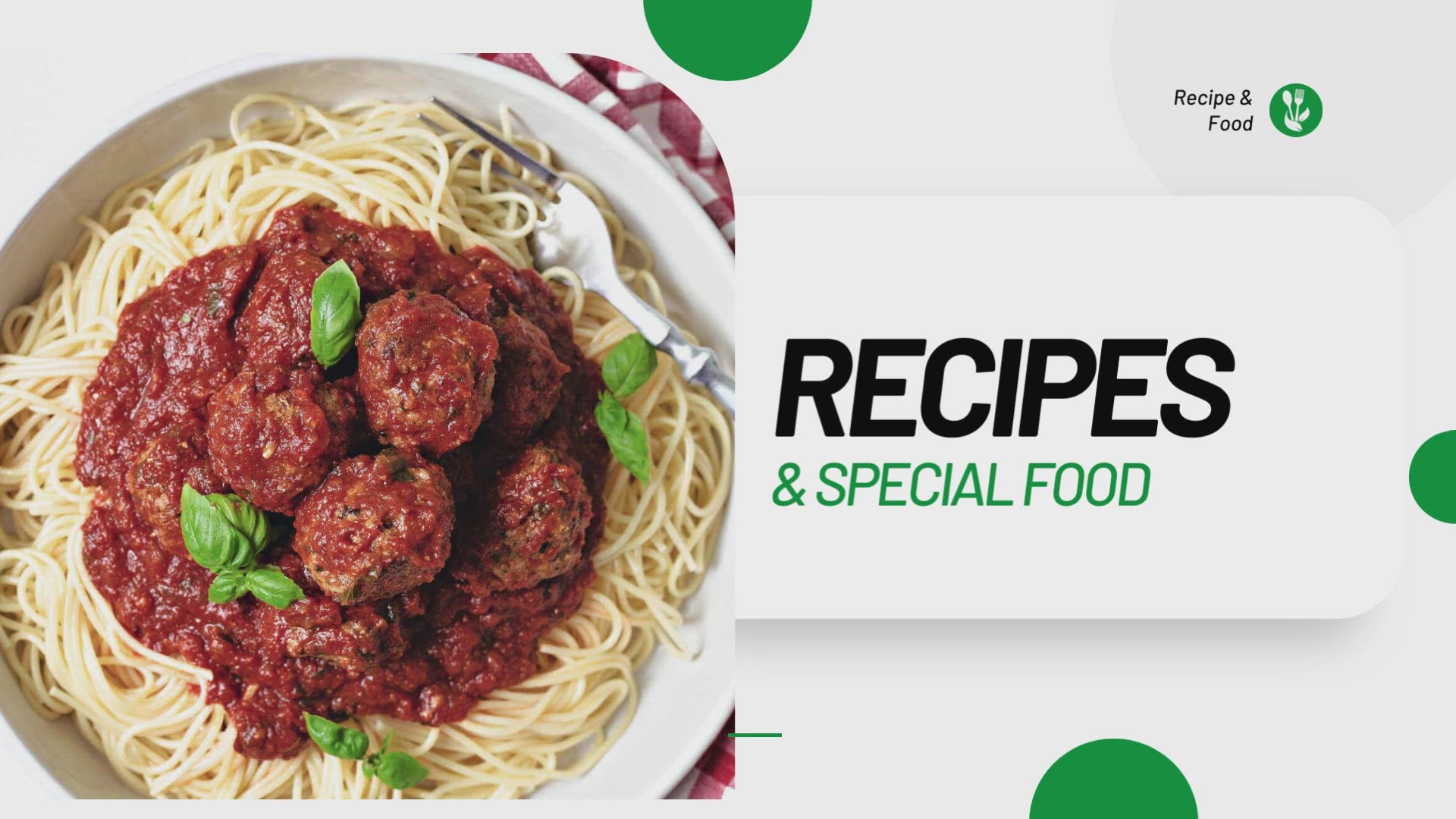 'Video thumbnail for Easy Spaghetti and Meatballs Recipes'