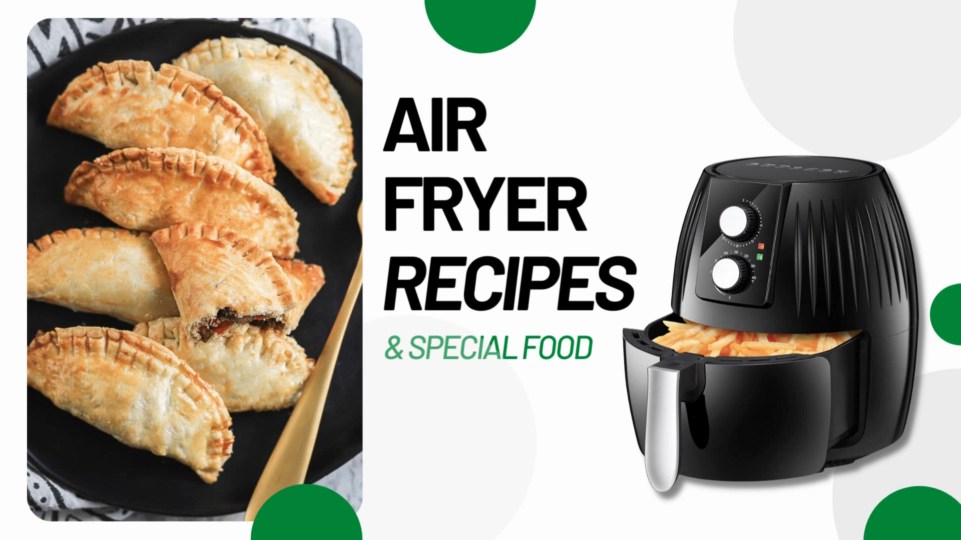 'Video thumbnail for Air Fryer Recipe - Beef Empanadas'