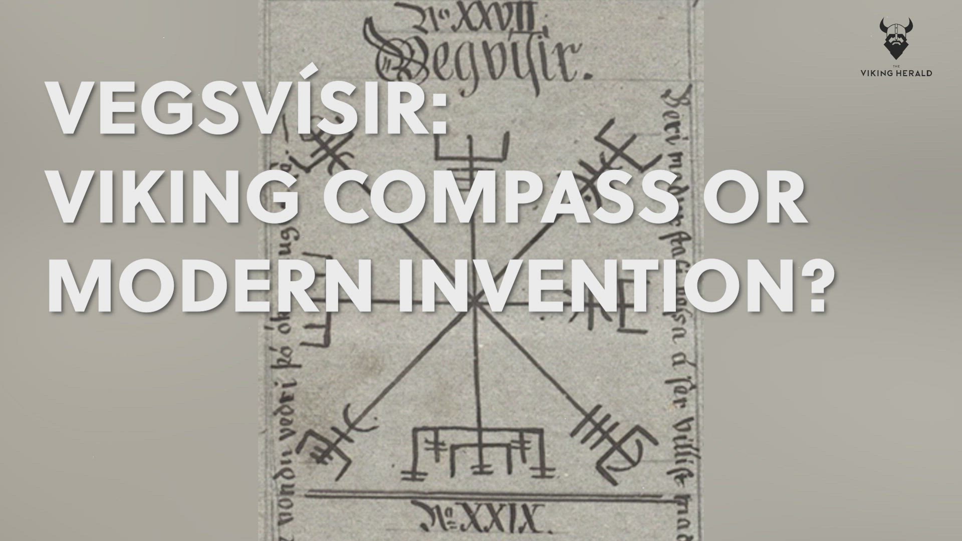 'Video thumbnail for Vegsvisir: Viking compass'