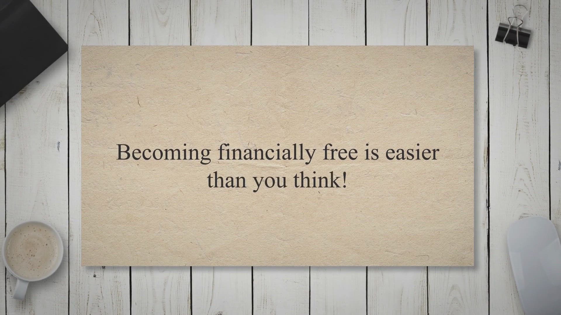 'Video thumbnail for 8 Tips for Becoming Financially Free'
