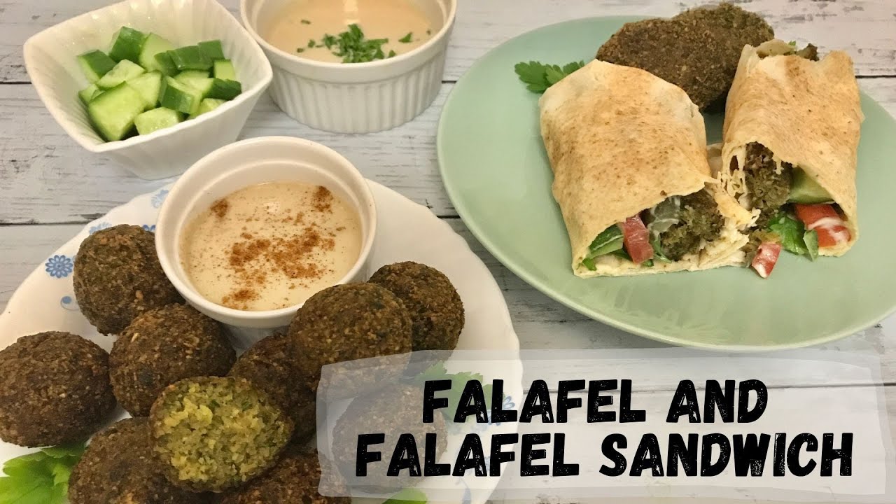 Video thumbnail for How to make Falafel and Falafel Sandwich/ Falafel Wrap Recipe | Happy Tummy Recipes