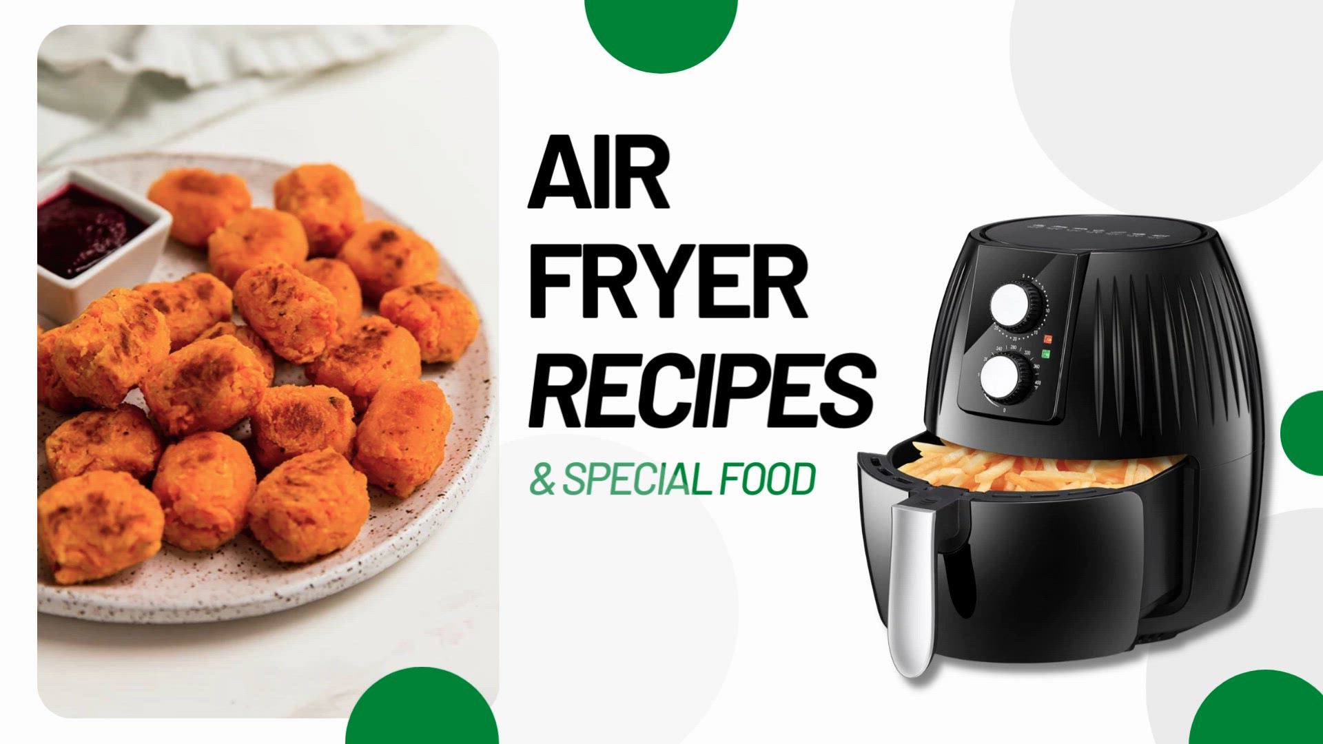 'Video thumbnail for Summer Air Fryer Recipes - Sweet Potato Tots'