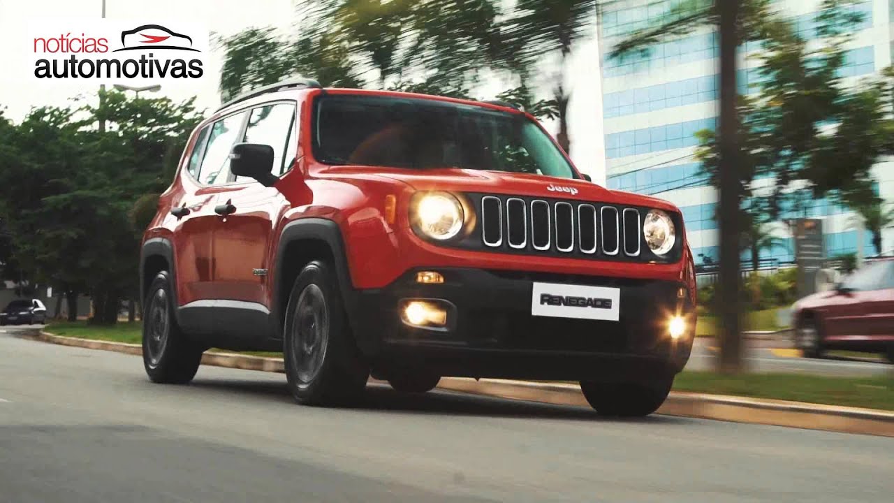 'Video thumbnail for Jeep Renegade 2016 - NoticiasAutomotivas.com.br'