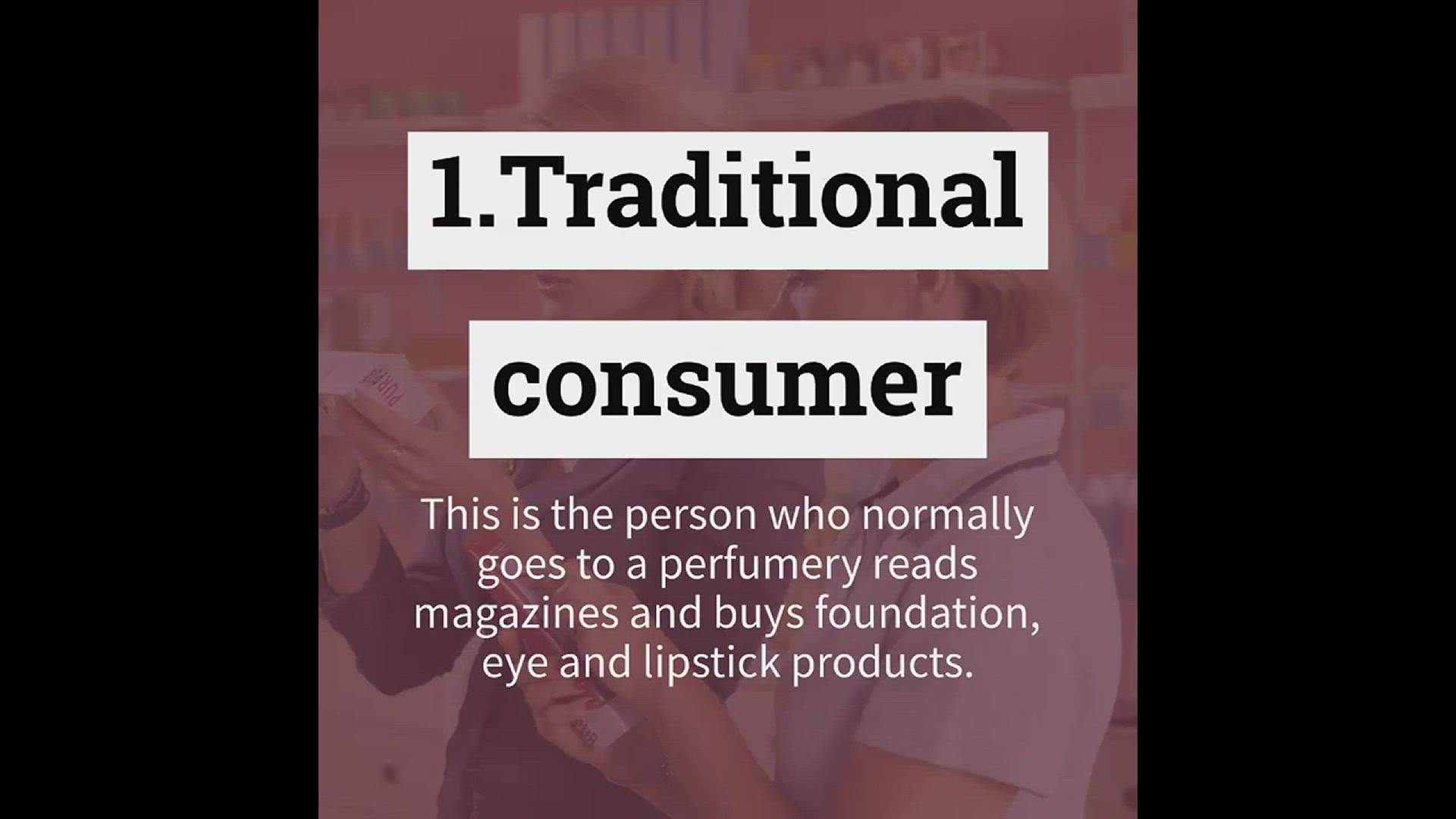 'Video thumbnail for Customer Types in Beauty and Cosmetics'