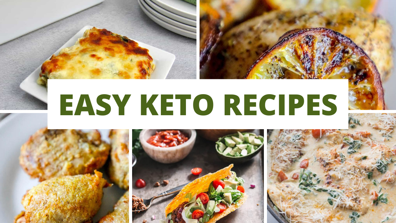 Video thumbnail for easy keto recipes