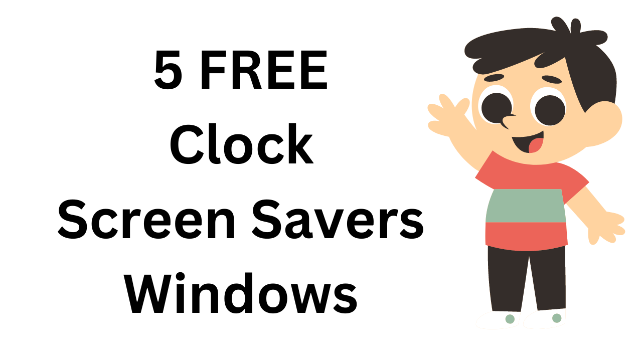 'Video thumbnail for Best Free Clock Screen Savers for Windows 11 and 10'