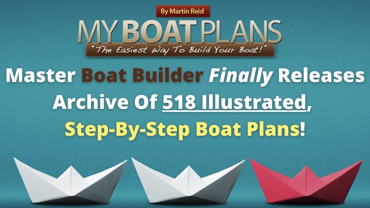 'Video thumbnail for DIY Boat: Build Your DREAM Boat With My Boat Plans'