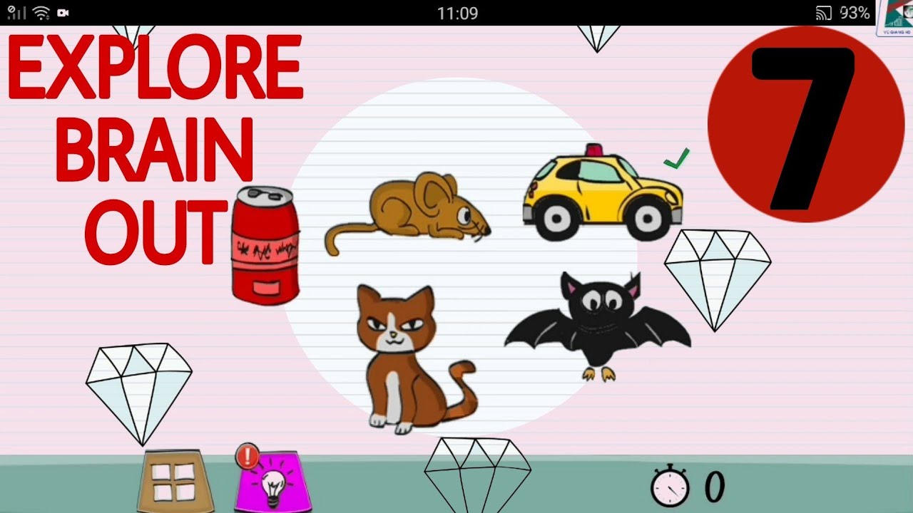 'Video thumbnail for Khám phá những thử thách brain out 2020 từ 61- 70 I Vũ Giang Channel'