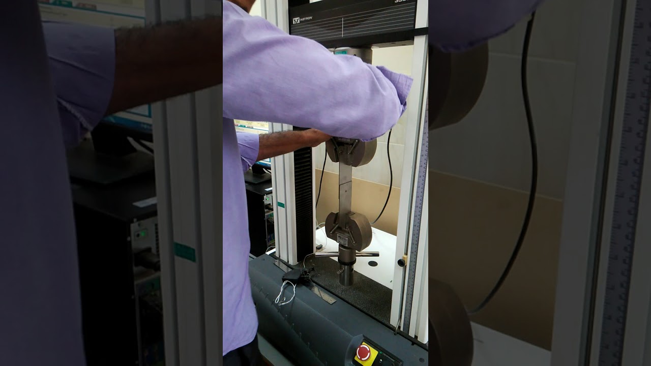 Video thumbnail for Shear test of spot weld joints