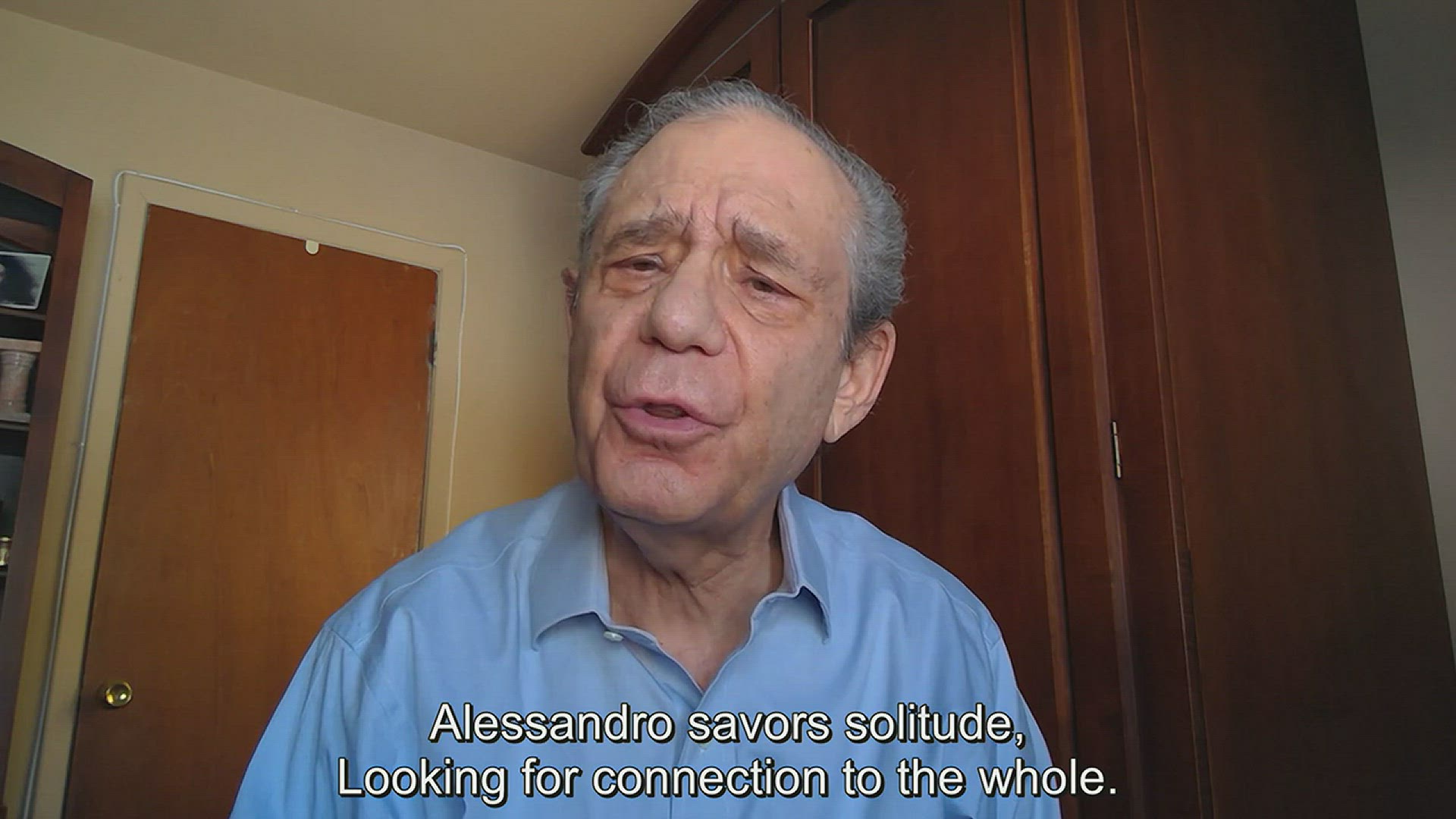 Video thumbnail for Alessandro Savors Solitude