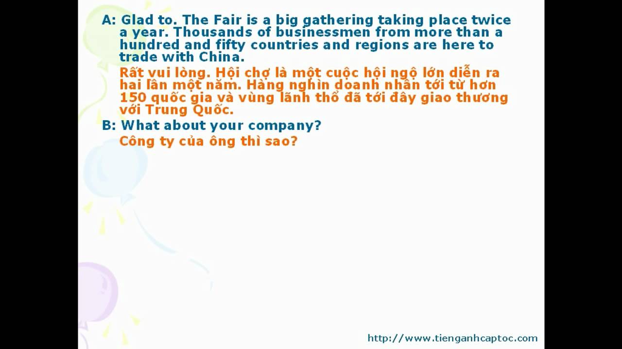 'Video thumbnail for English for Trade, Finance, and Bank Unit 07 - Dialogue 002'