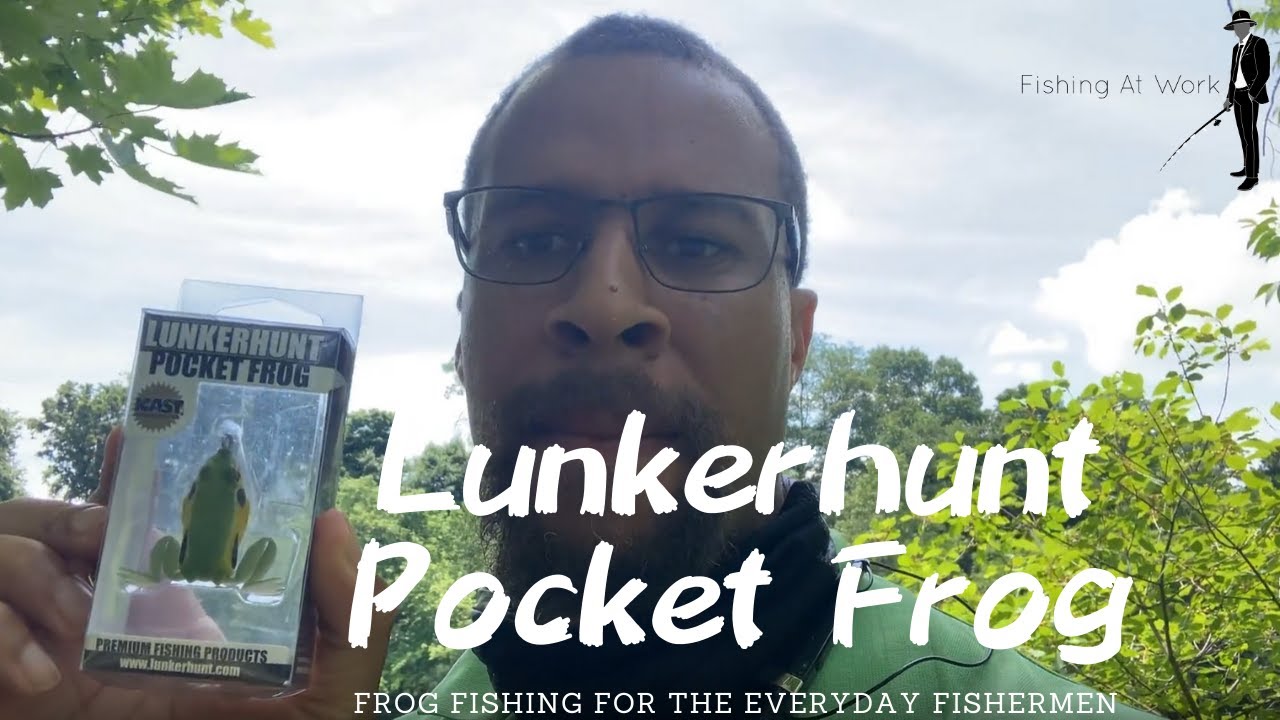 'Video thumbnail for Lunkerhunt Pocket Frog - Lifelike Topwater Bass Fishing'