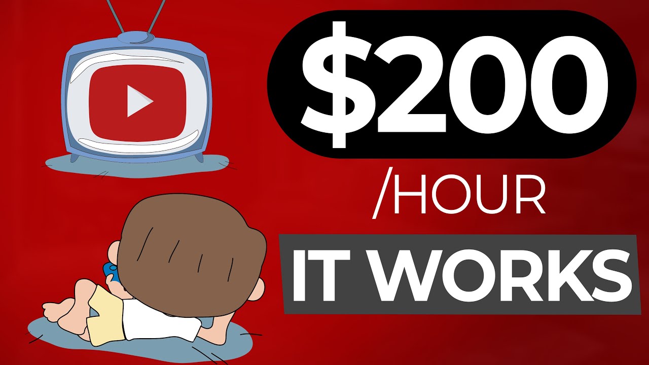 'Video thumbnail for Earn $200/Hour Watching FREE Videos | Android & iOS'