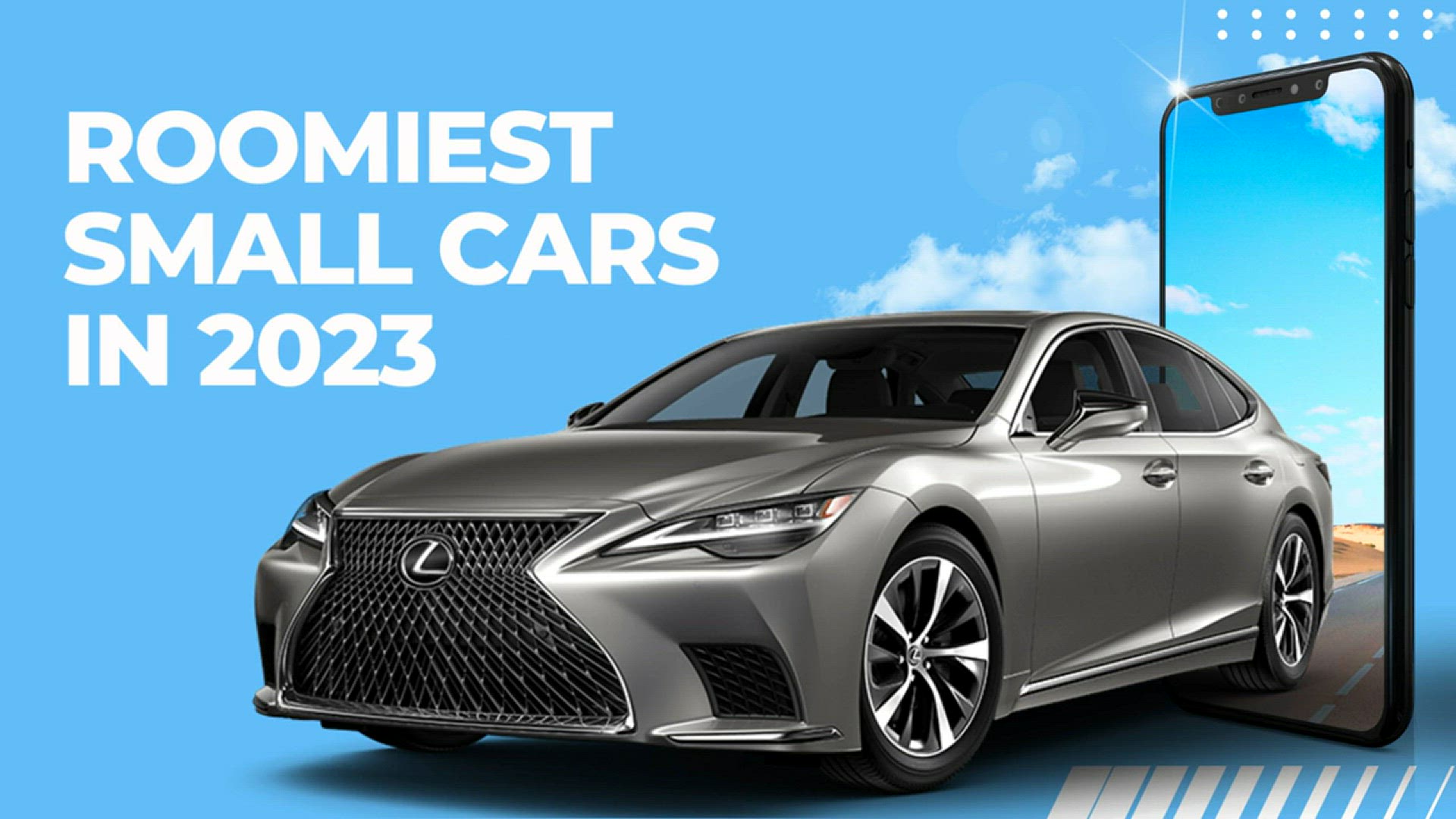 'Video thumbnail for Roomiest Small Cars in 2023'