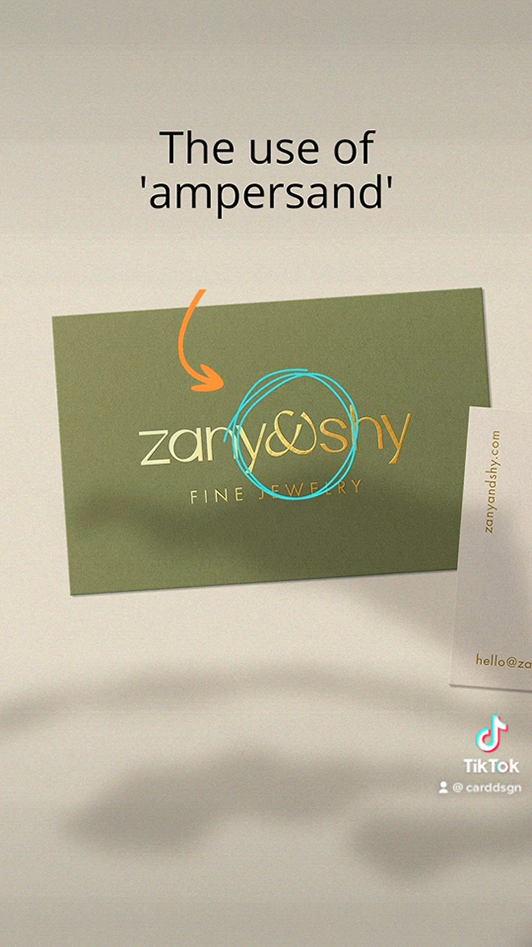 Video thumbnail for Zany & Shy Luxury Jewelry Business Card