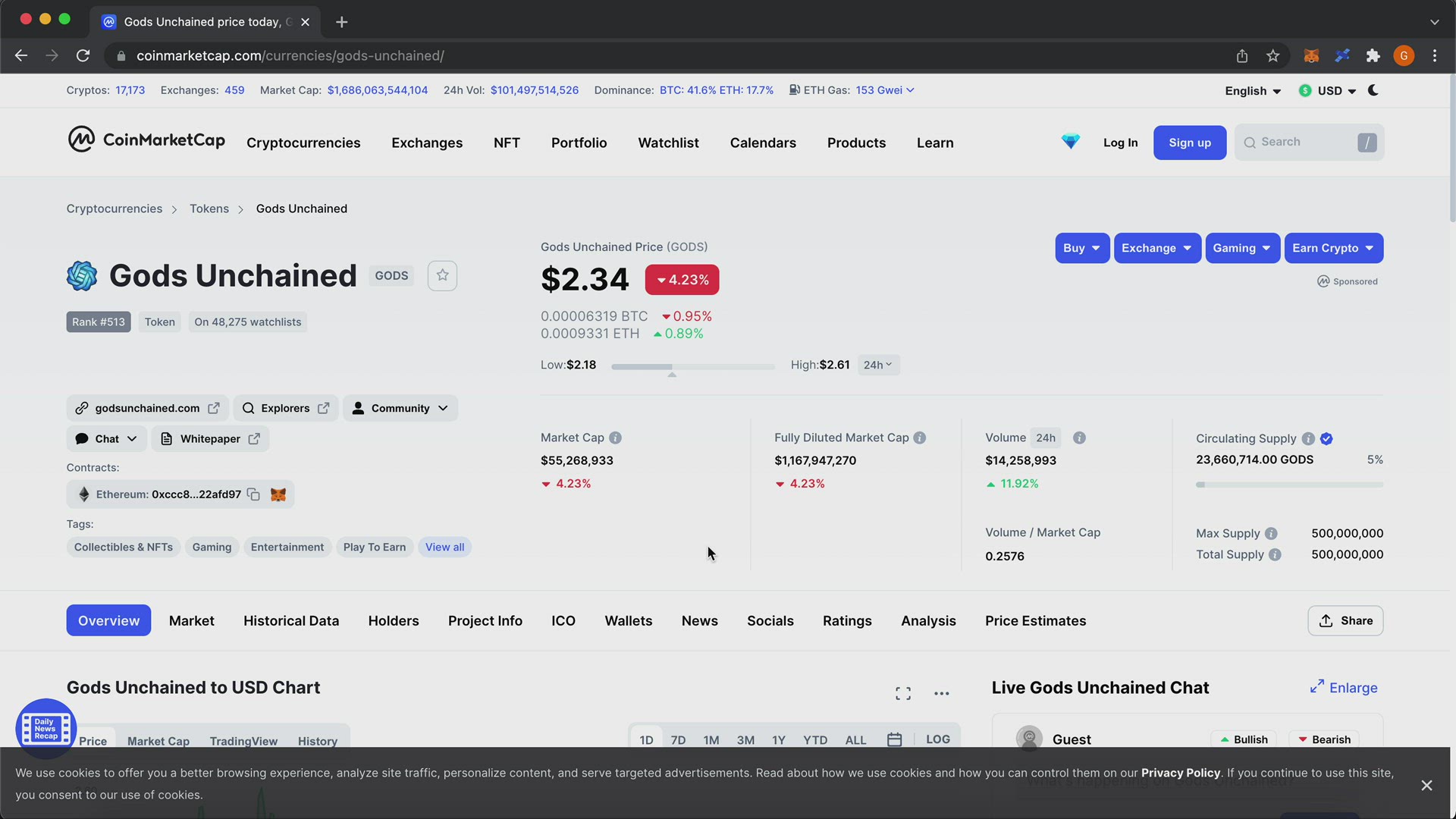 'Video thumbnail for How To Add GODS To Your Metamask Wallet'