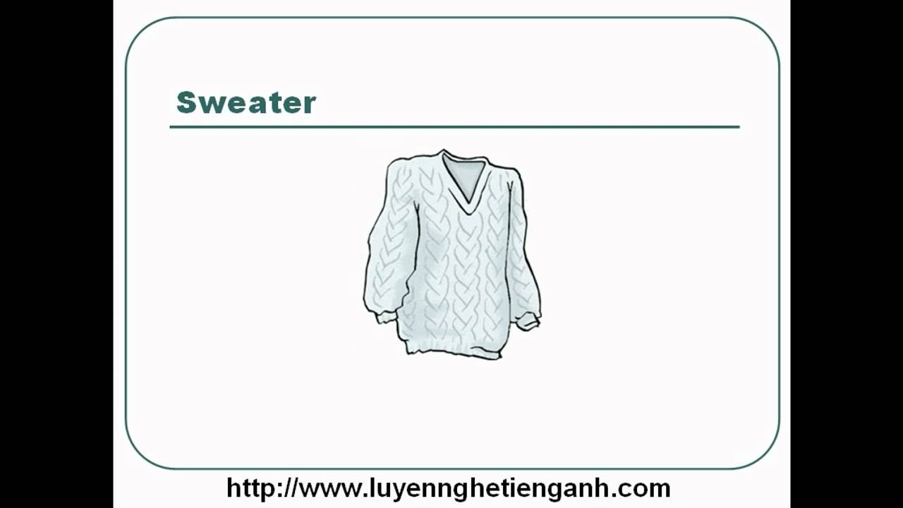 'Video thumbnail for Learn English Vocabulary Through Pictures - Topic - Clothing Lesson 01'