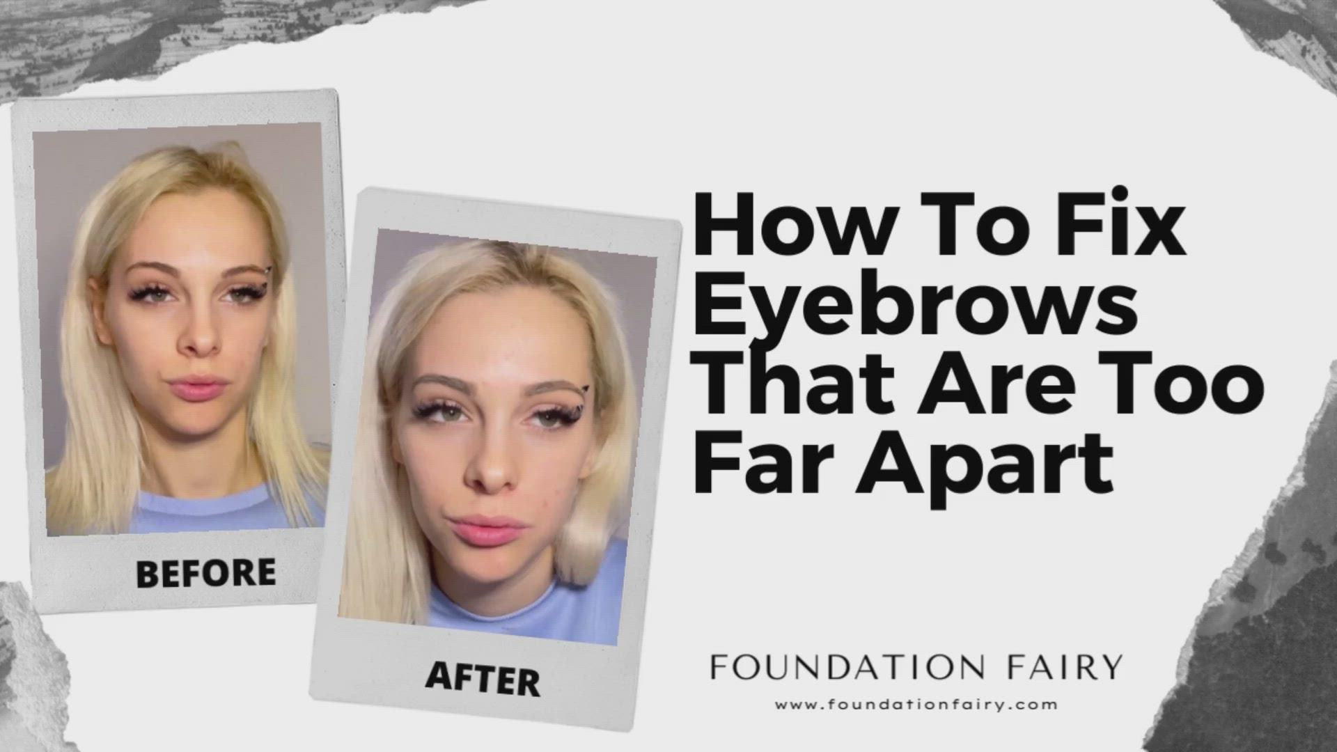 Video thumbnail for How to Fix Eyebrows That Are Too Far Apart