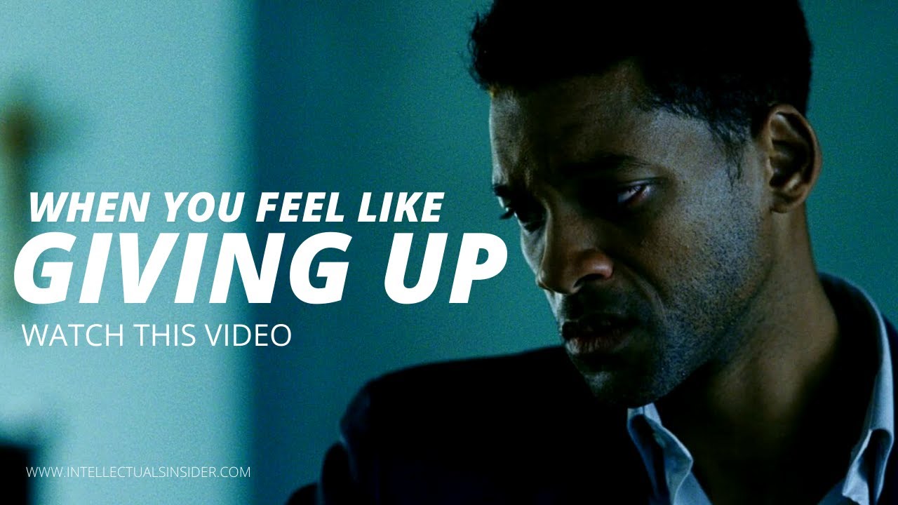 Video thumbnail for The Moment We Feel Like Giving Up (A Powerful Motivation Video For You)