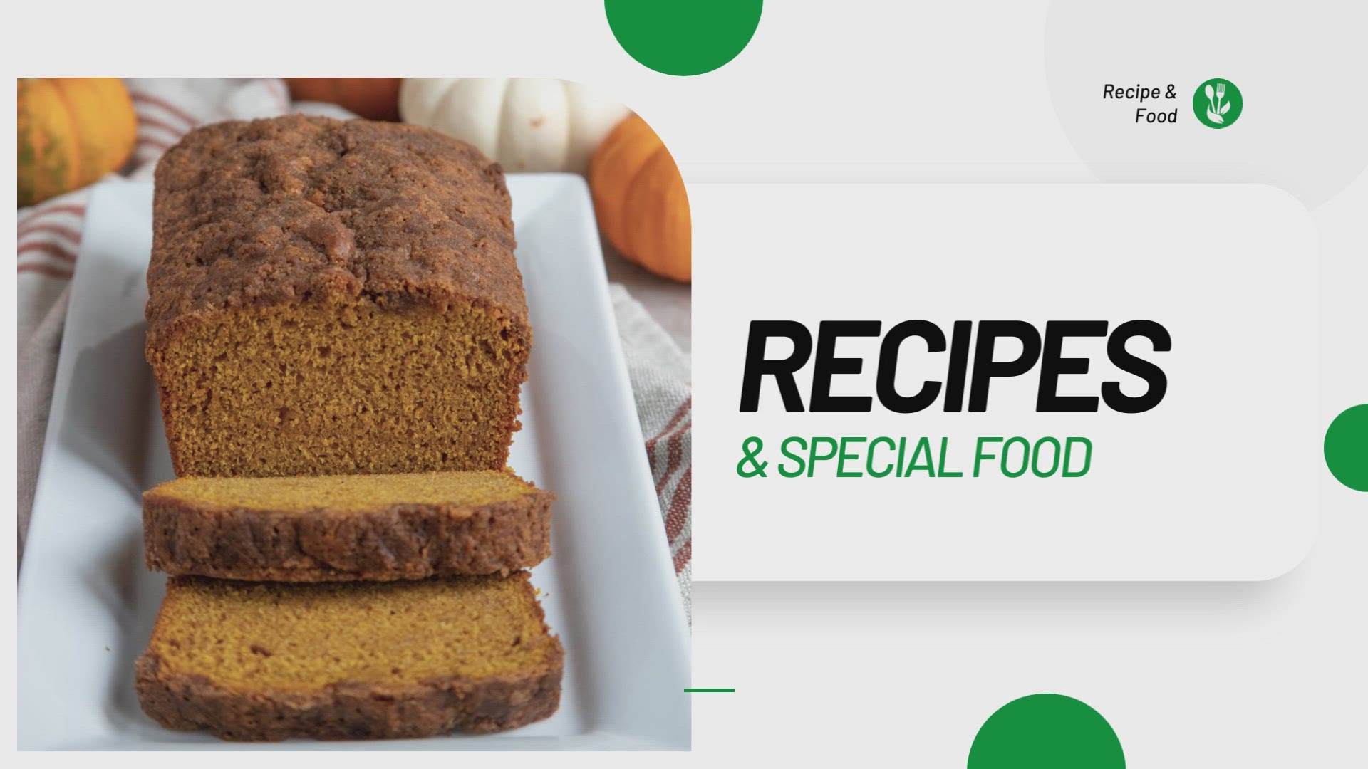'Video thumbnail for Easy Pumpkin Bread Recipes'
