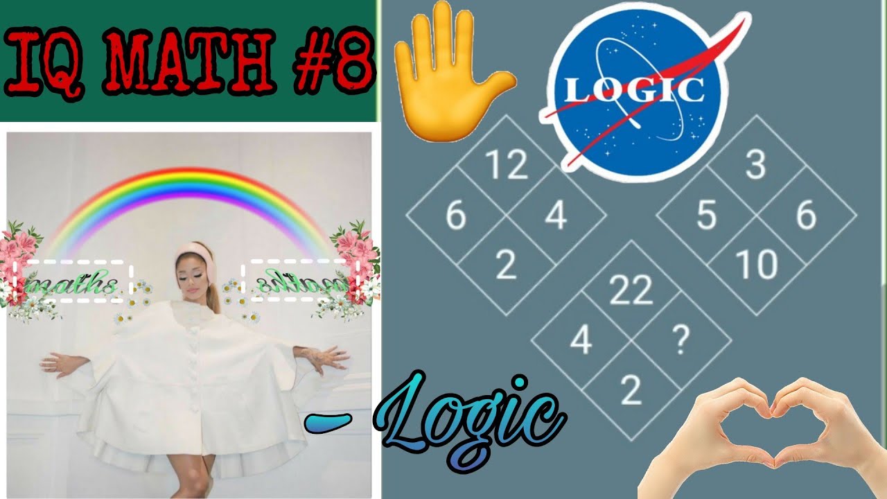 'Video thumbnail for Solve iq math riddles #8 | What is the correct answer to this puzzle | Vu Giang Channel'
