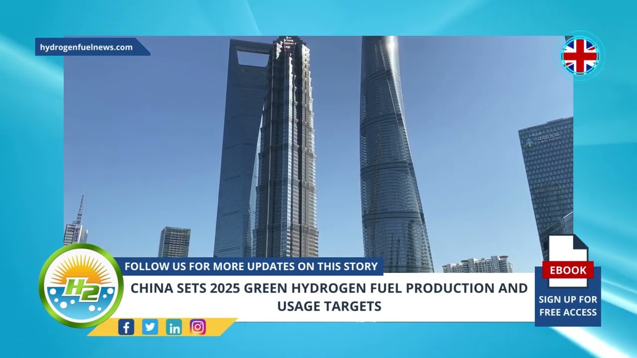 Playlist thumbnail for China sets 2025 green hydrogen fuel production and