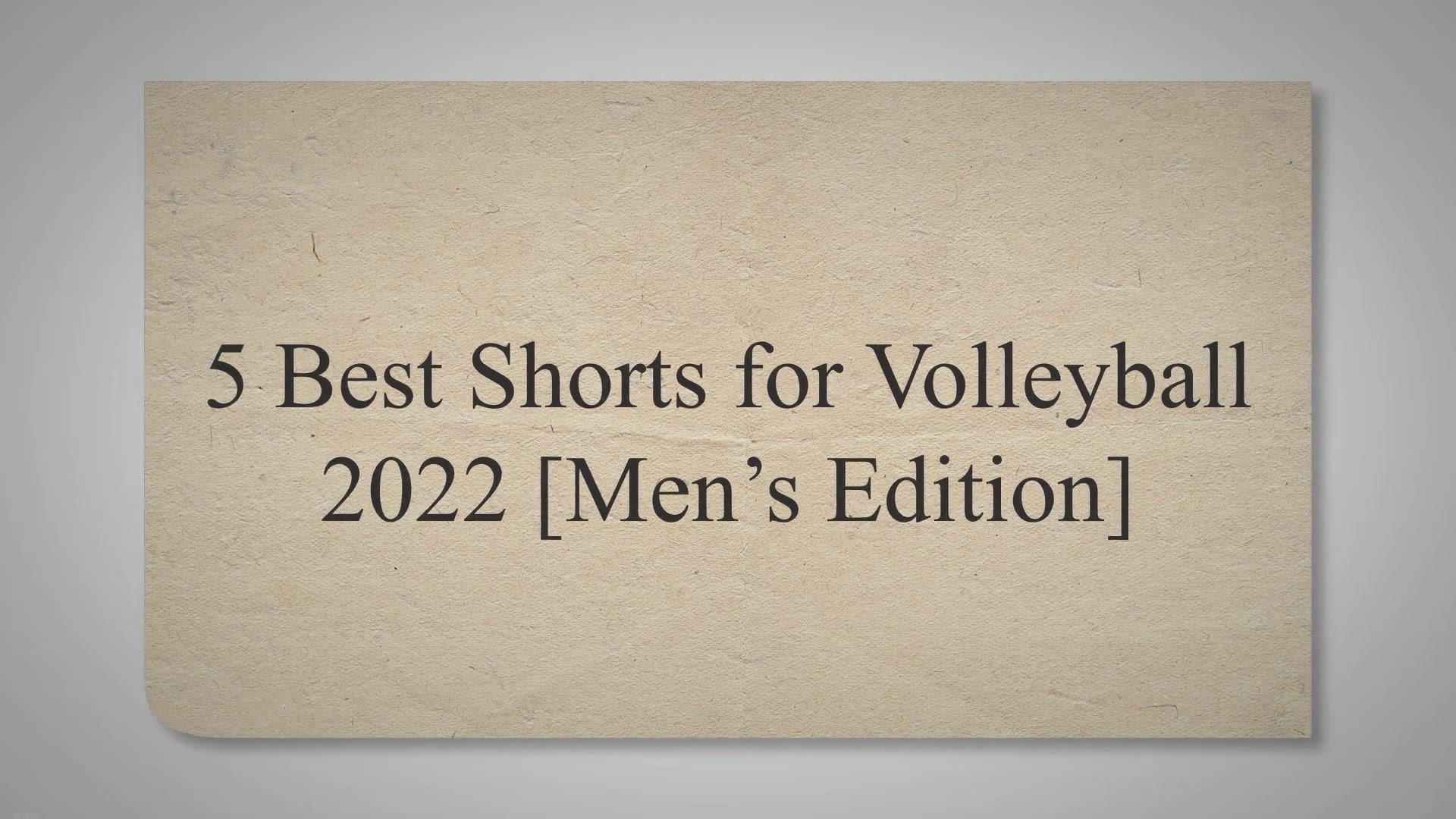 'Video thumbnail for 5 Best Shorts for Volleyball 2022 [Men’s Edition]'