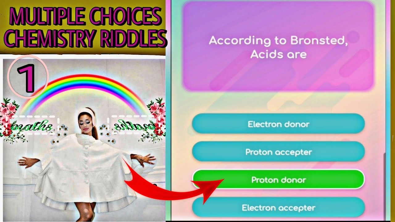 'Video thumbnail for Synthetic of Multiple choice Riddles about Chemistry knowledge #1 | Vu Giang Channel'