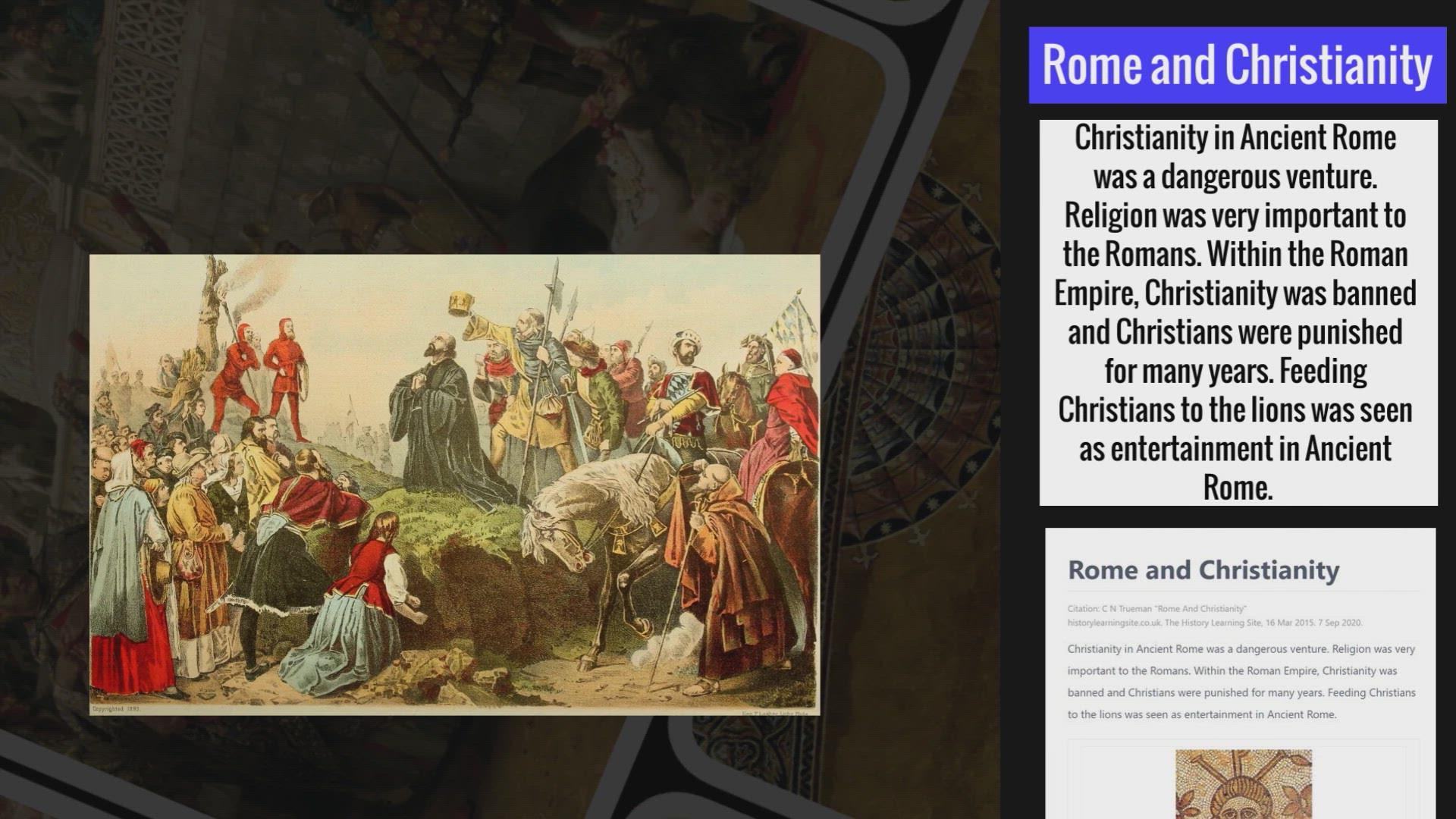 ancient roman christianity