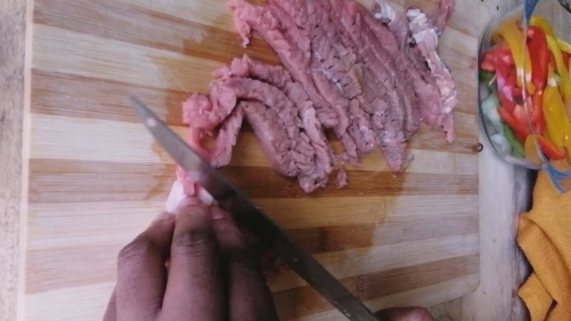 Video thumbnail for Steak fajitas in the air fryer