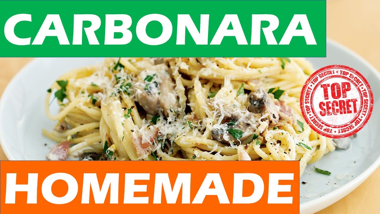 'Video thumbnail for Resepi Spaghetti Carbonara Homemade'