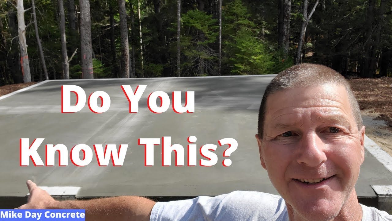 'Video thumbnail for What Concrete Finishers Know - That You Don't! (How To Finish Concrete)'