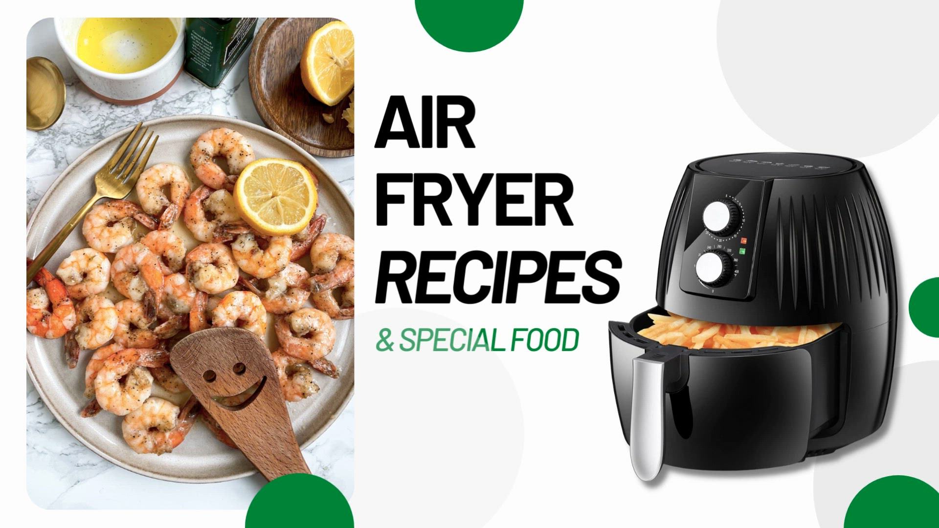 'Video thumbnail for Air Fryer Recipe - Lemon Pepper Shrimp Skewers '