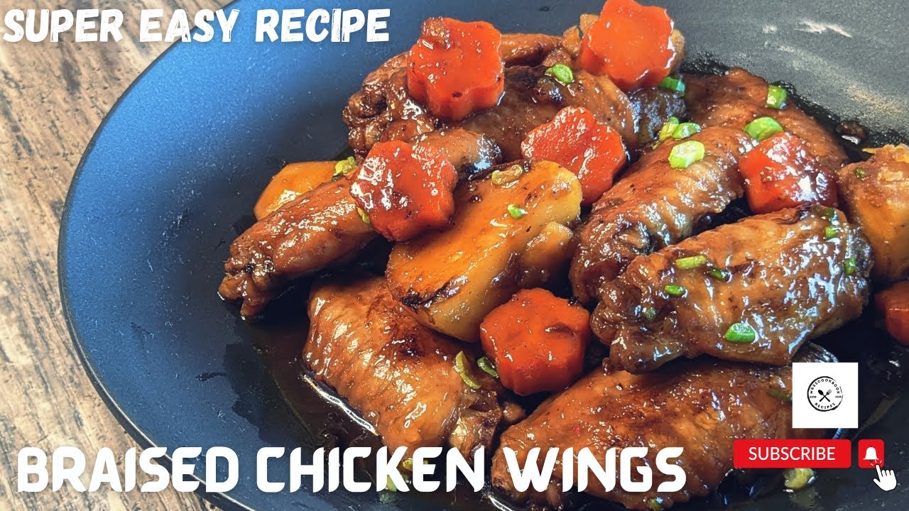 'Video thumbnail for THE BEST One Pot Braised Chicken Wings Chinese Recipe@mrs5cookbook'