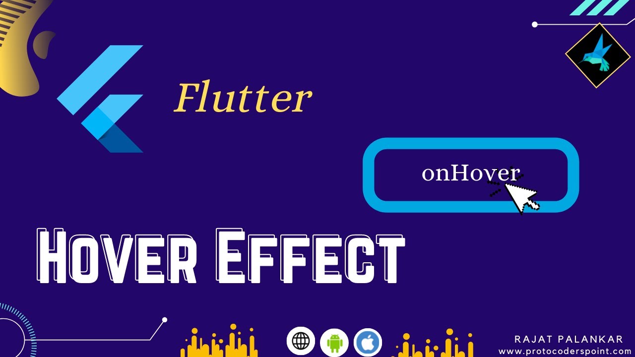 Video thumbnail for How to implement Hover Effect in flutter web