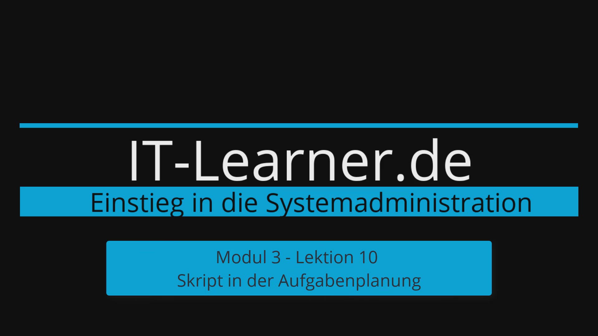 Video thumbnail for So lässt sich ein Script in die Windows Aufgabenplanung einbinden