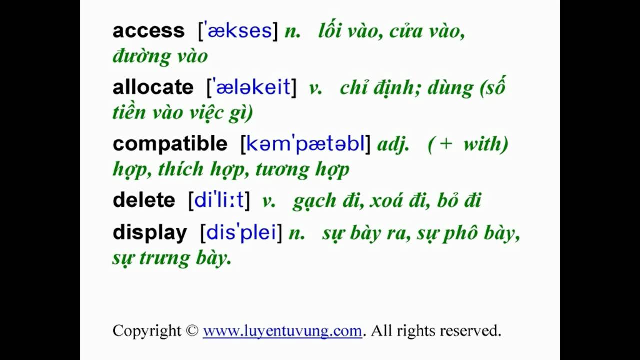 'Video thumbnail for Essential Words for the TOEIC - Lesson 03'