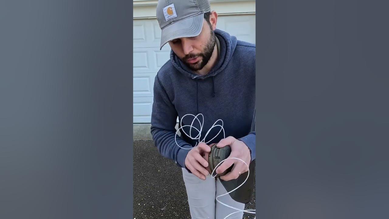 Video thumbnail for [HOW TO] Reload SKIL Weed Eater #lawncare