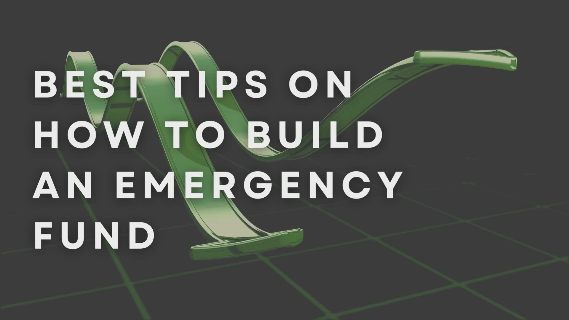 'Video thumbnail for Best Tips On How To Build An Emergency Fund'