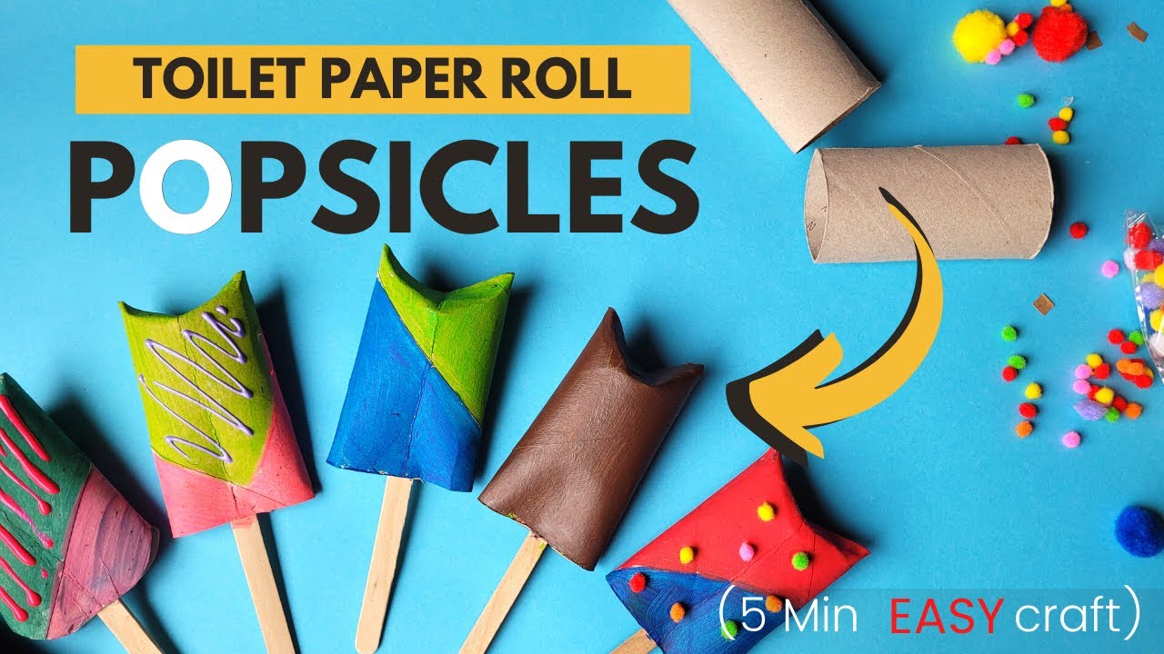 DIY Paper Popsicle Craft For Kids - S&S Blog