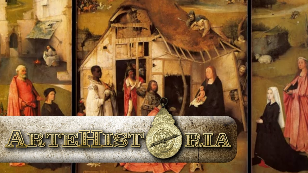 'Video thumbnail for Adoración de los Magos de El Bosco - Vídeo para Navidad - ArteHistoria'